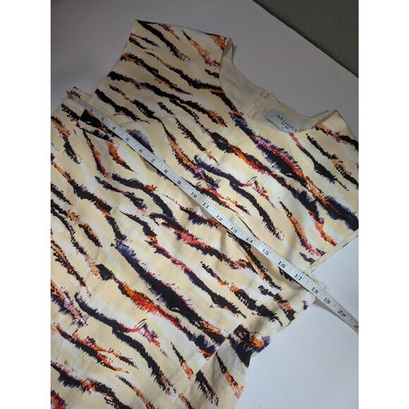 MM LaFleur Dress Womens 6 Multicolor Maaza 2.0 Dress Airy Cotton Mojave Print - Picture 9 of 12